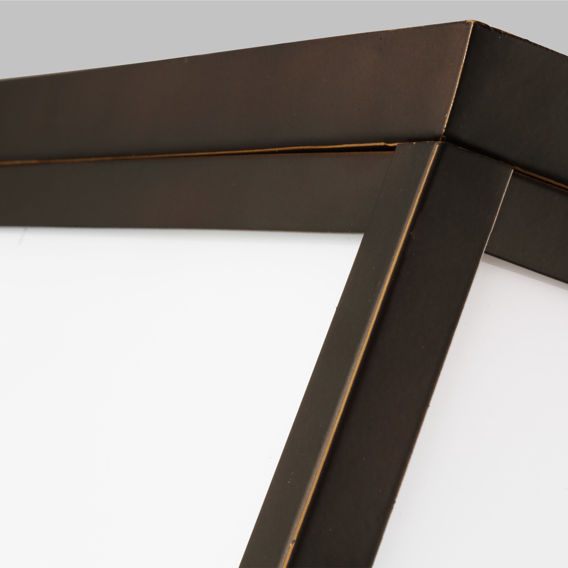 Founders 2 Light 11.5 inch Antique Bronze Outdoor Flush Mount