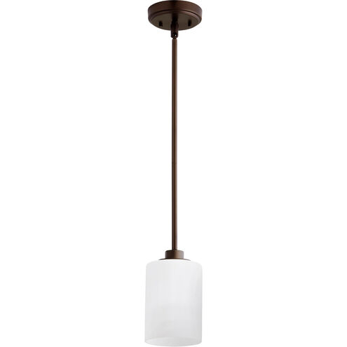 Lancaster 1 Light 5 inch Oiled Bronze Mini Pendant Ceiling Light