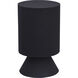 Oloria 16.5 inch Matte Black Stool