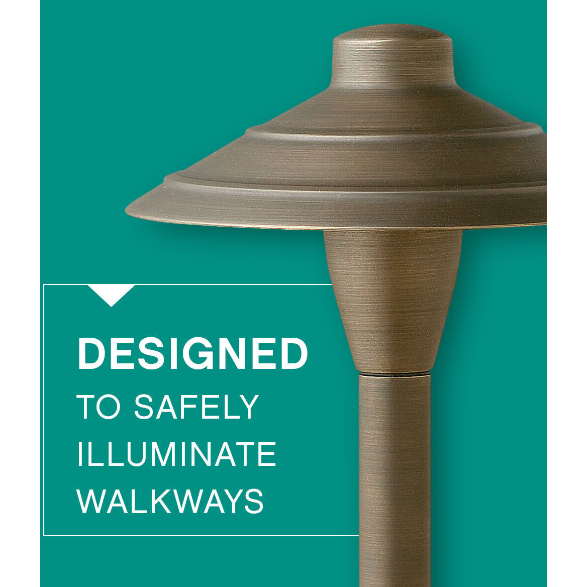 Hardy Island Traditional 12v 1.50 watt Matte Bronze Landscape Path Light