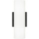 Drew & Jonathan Capalino 2 Light 5 inch Midnight Black Sconce Wall Light
