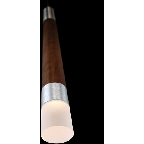 Padron LED 2 inch Dark Walnut Pendant Ceiling Light