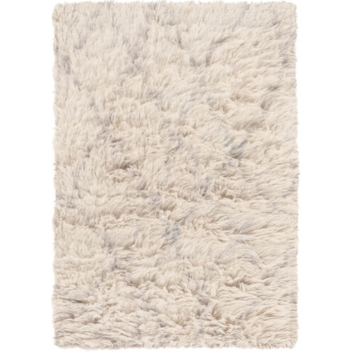 Denali 36 X 24 inch Gray and Neutral Area Rug, Wool