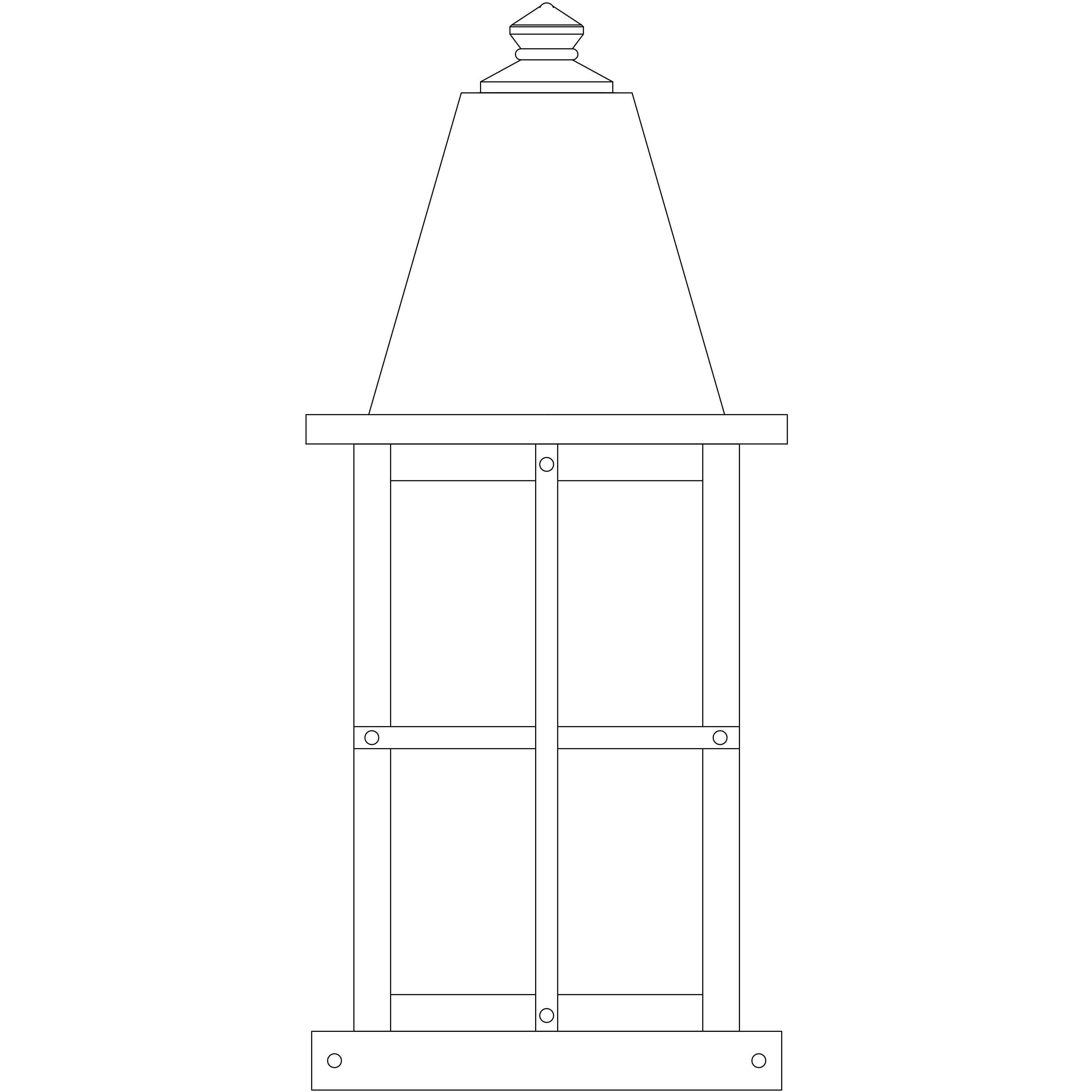 Hartford 1 Light 18.5 inch Pewter Column Mount in White Opalescent