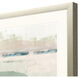 Miles Away Green and Beige and Neutral and Pink Framed Art