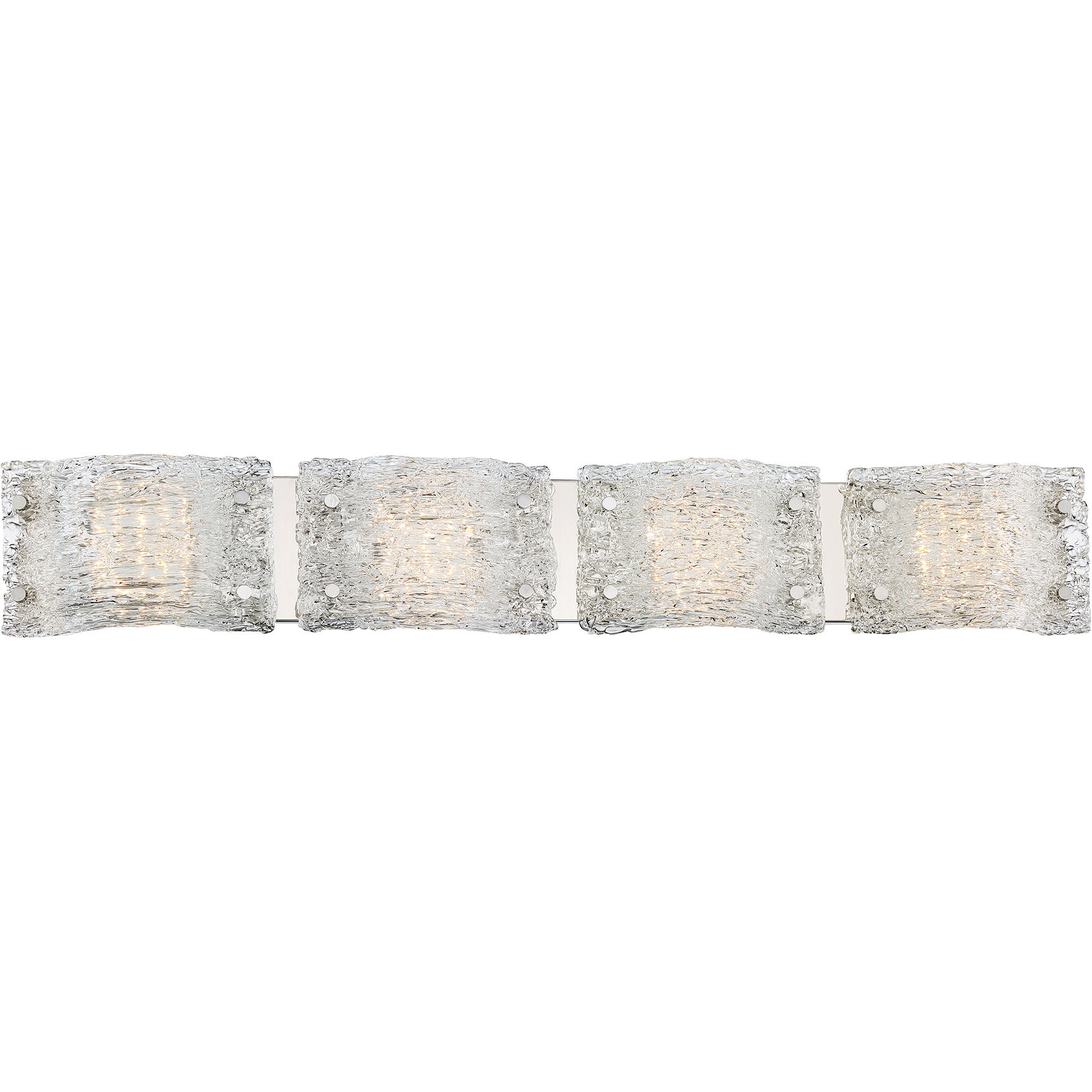Forest Ice LED 38.5 inch Chrome Bath Light Wall Light