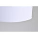 Crispo LED 9 inch White ADA Wall Sconce Wall Light