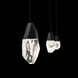 Beyond Kindjal LED 36 inch Aged Brass Multi-Light Pendant Ceiling Light, Square Canopy