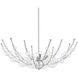 Abberton 4 Light 31 inch Polished Nickel Chandelier Ceiling Light