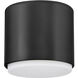 Cedric 1 Light 5.25 inch Black Flush Mount Ceiling Light
