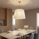 Paloma Contreras Lille 4 Light 22.63 inch Gild Hanging Shade Ceiling Light