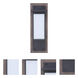 Heights 1 Light 15 inch Whiskey Barrel/Midnight Outdoor Wall Mount