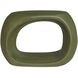 Albers 17.75 inch Green Garden Stool, Outdoor