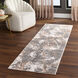 Besni 94 X 32 inch Mineral Tones Rug in 2 x 8