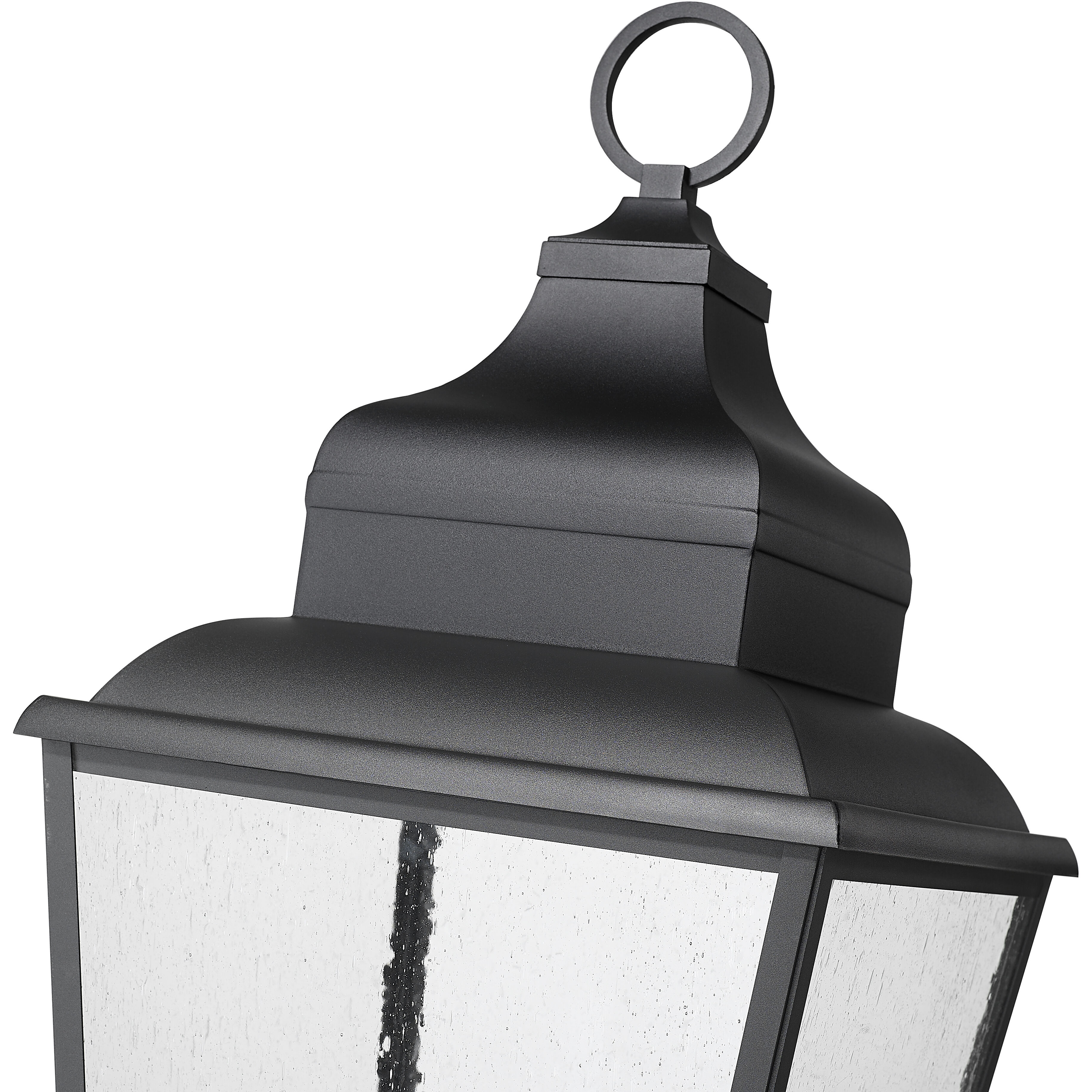 Raphael 5 Light 42.75 inch Sand Black Outdoor Pier Mounted Fixture in Soft Sand Black