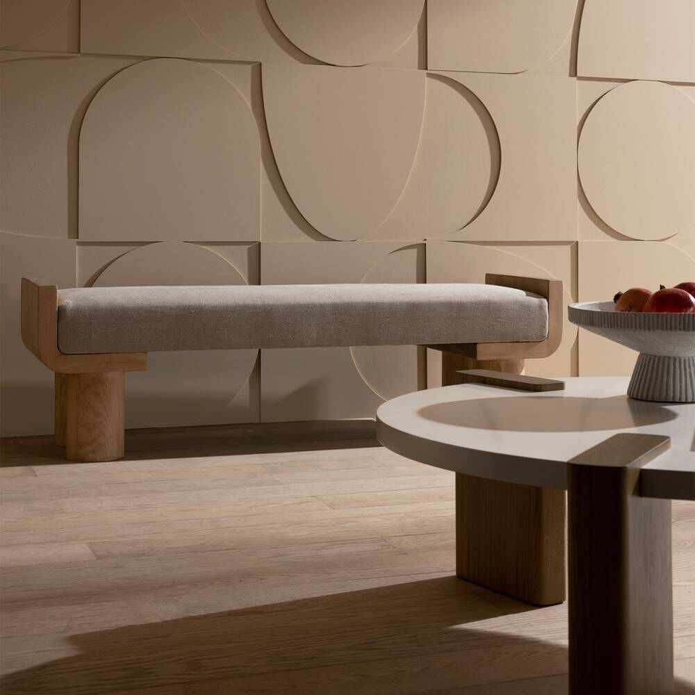 Wesley Natural Bench