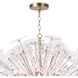 Poppy 12 Light 33 inch Clear Chandelier Ceiling Light, Large