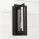 Kent 1 Light 15 inch Black Outdoor Wall Lantern