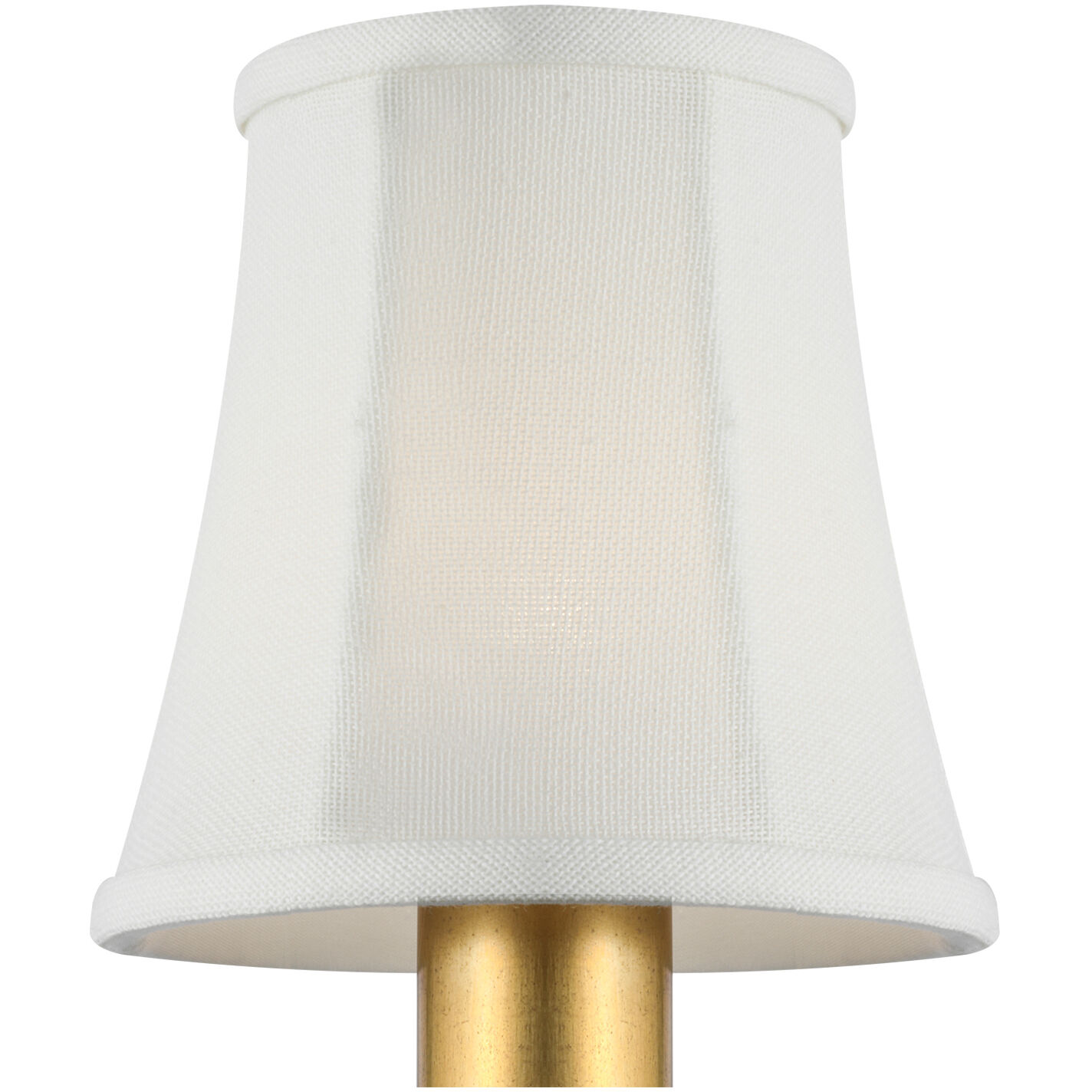 Visual Comfort Clip Linen Bell Empire 4.25 inch Empire Shade, 4in