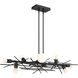 Brindille 8 Light 54.8 inch Ink Linear Pendant Ceiling Light