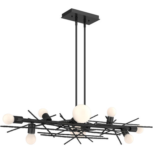Brindille 8 Light 54.8 inch Ink Linear Pendant Ceiling Light