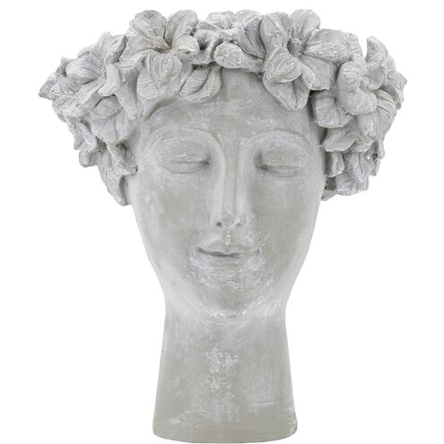 Girl Gray Planter