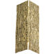 Esmond 2 Light 7.28 inch Vintage Brass Wall Lamp Wall Light
