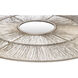 Topola 36 X 36 inch Light Grey Mirror, Round