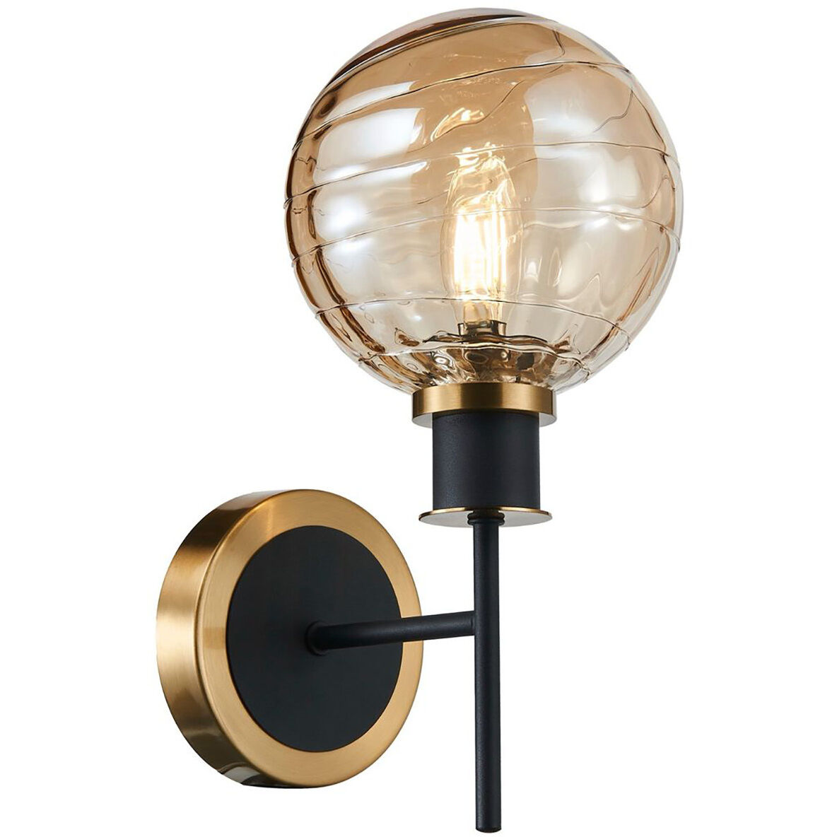 Gem Wall Sconce Wall Light in Amber