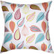 Dann Foley 24 inch White and Blue and Red Decorative Pillow