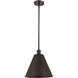 Ballston Dome LED 12 inch Oil Rubbed Bronze Pendant Ceiling Light