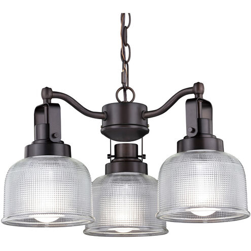 Roland LED 16.5 inch Oil Rubbed Bronze Mini Chandelier Ceiling Light