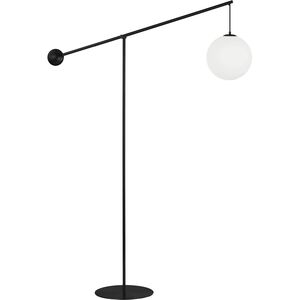 Holly 106 inch 60.00 watt Matte Black Decorative Floor Lamp Portable Light