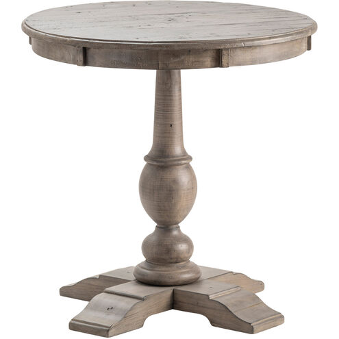 Pembroke Plantation 28 X 28 inch Light Gray Accent Table