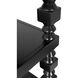 Moabite Hand Rubbed Black Bookcase