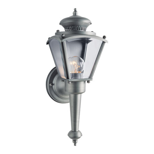 Signature 1 Light 14 inch Olde Nickel Outdoor Wall Light