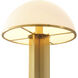 Berkley 53.15 inch 40.00 watt Antique Brass Floor Lamp Portable Light