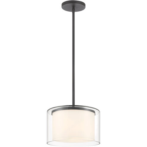 Parsons Studio 1 Light 10 inch Coal Pendant Ceiling Light in Sand Coal