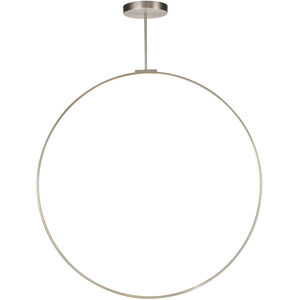 Cirque LED 48 inch Brushed Nickel Pendant Ceiling Light