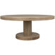 Milena 48 X 48 inch Washed Walnut Coffee Table