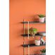 Two Tiers 36.2 X 20.5 X 9.8 inch Black Shelf
