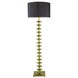 Anita 65 inch 60.00 watt Gold and Black Floor Lamp Portable Light