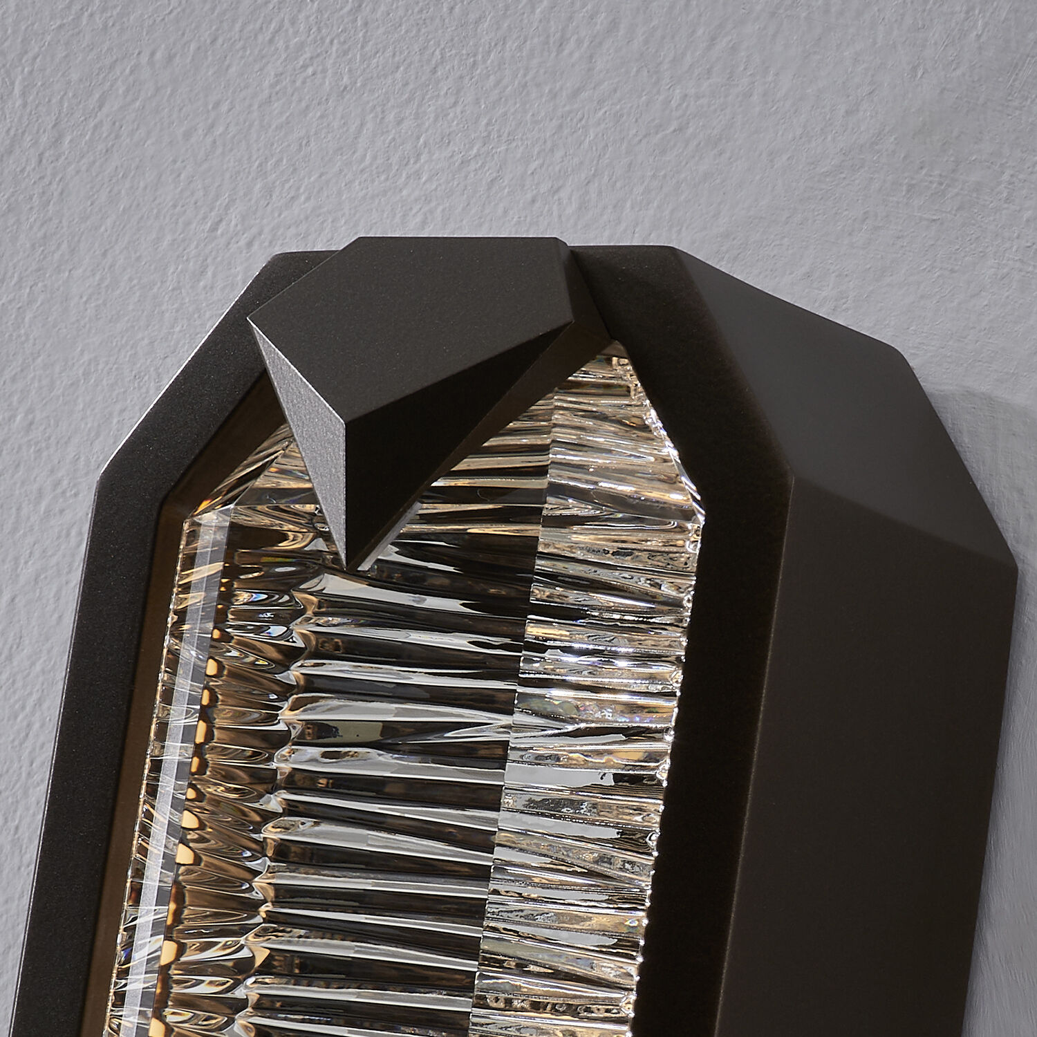 Carato 25 inch Bronze Flourocarbon Outdoor Wall Sconce