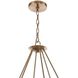 Cabana 12 Light 52 inch Lacquered Gold Chandelier Ceiling Light