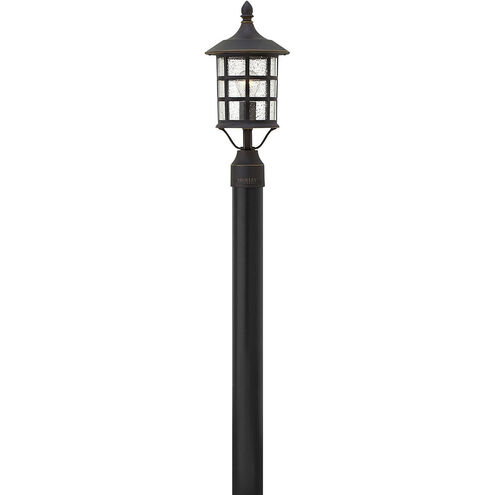 Freeport 1 Light 17.75 inch Oil Rubbed Bronze Outdoor Post Mount Lantern