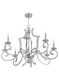 Aldrich 8 Light 33 inch Polished Chrome Chandelier Ceiling Light