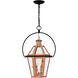 Burdett 2 Light 16 inch Aged Copper Pendant Ceiling Light