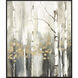 Birch Silhouette Beige and Brown and Green and Neutral Canvas
