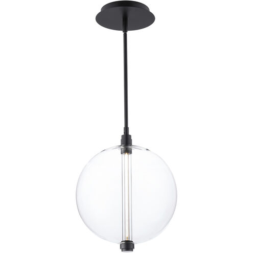 Anakin LED 9.88 inch Black Pendant Ceiling Light, dweLED