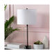 Camden 29 inch 100 watt White Table Lamp Portable Light